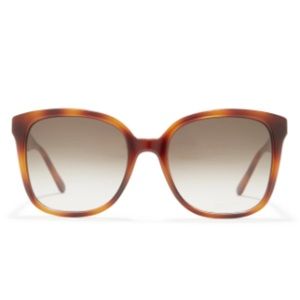 Salvatore Ferragamo 56mm Square Brown Designer Sunglasses